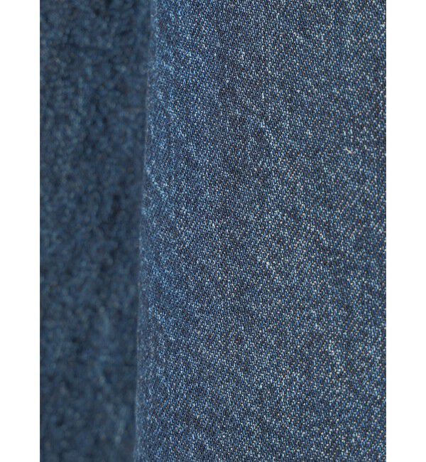 mizuiro ind「mizuiro ind ワイドデニムカバーオール(BLEACH)」|デニムジャケット|