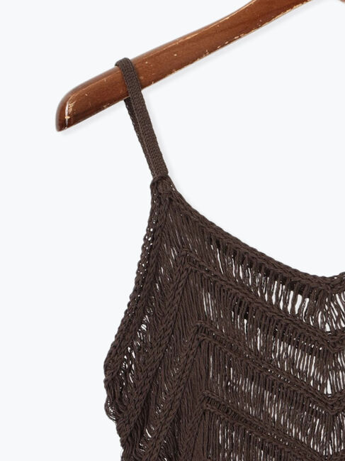 Te chichi「フリンジニットキャミソール」|ニット・セーター|