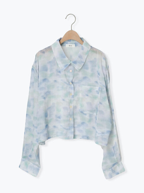 SM2「タイダイプリントシアーシャツ」|シャツ・ブラウス|