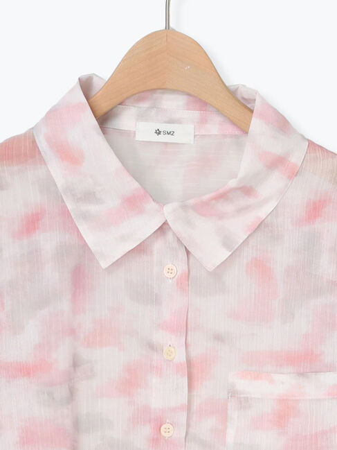 SM2「タイダイプリントシアーシャツ」|シャツ・ブラウス|