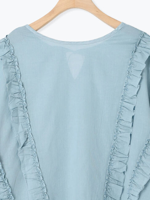 Samansa Mos2「フリル前後2WAYブラウス」|シャツ・ブラウス|