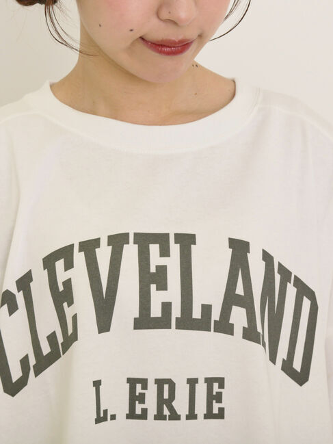 Samansa Mos2「ロゴアソートプリントゆるTシャツ」|Tシャツ・カットソー|