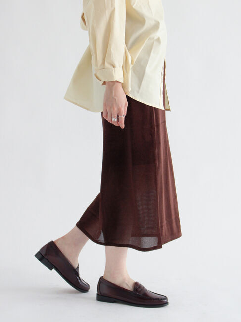 sm2rhythm「シアーベロアレイヤードスカート」|スカート|