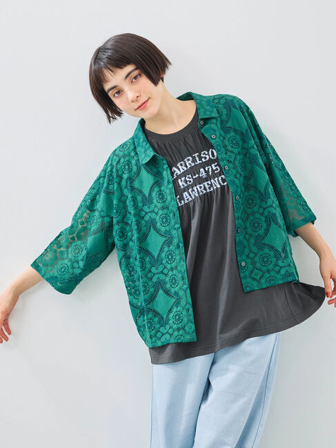 SM2「レースシャツ」|シャツ・ブラウス|