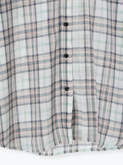 sm2rhythm「シアーチェックシャツ」|シャツ・ブラウス|