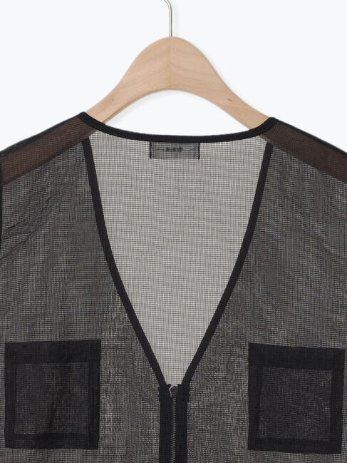 SM2「シアーナイロンジップベスト」|ダウンベスト・ベスト|