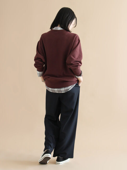 sm2rhythm「【Healthknit】ロゴクルーネックプルオーバー」|Tシャツ・カットソー|