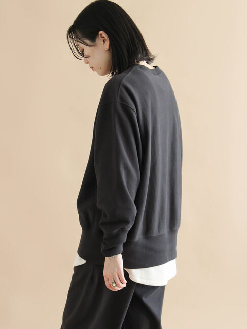 sm2rhythm「【Healthknit】ロゴクルーネックプルオーバー」|Tシャツ・カットソー|