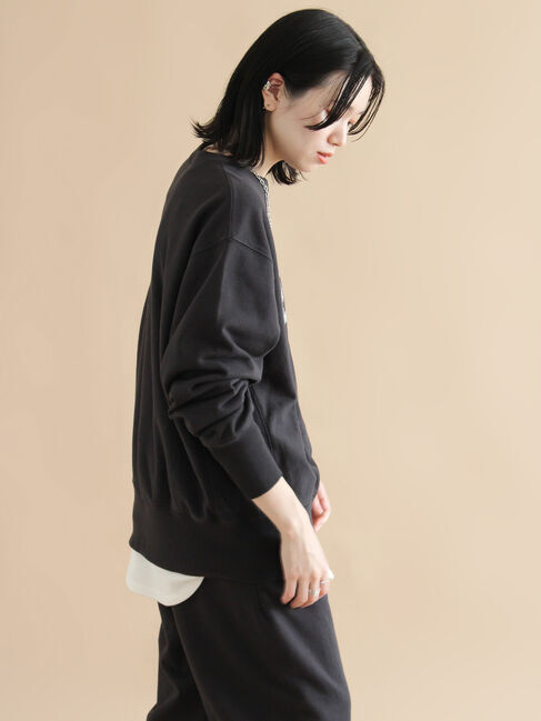 sm2rhythm「【Healthknit】ロゴクルーネックプルオーバー」|Tシャツ・カットソー|