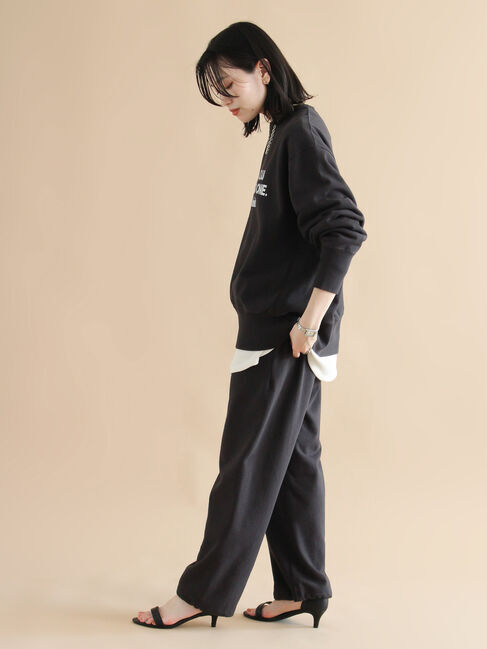 sm2rhythm「【Healthknit】ロゴクルーネックプルオーバー」|Tシャツ・カットソー|