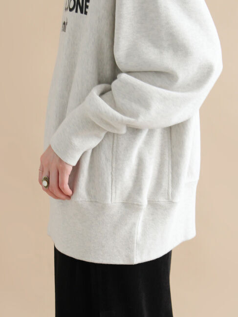 sm2rhythm「【Healthknit】ロゴクルーネックプルオーバー」|Tシャツ・カットソー|