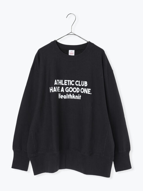 sm2rhythm「【Healthknit】ロゴクルーネックプルオーバー」|Tシャツ・カットソー|