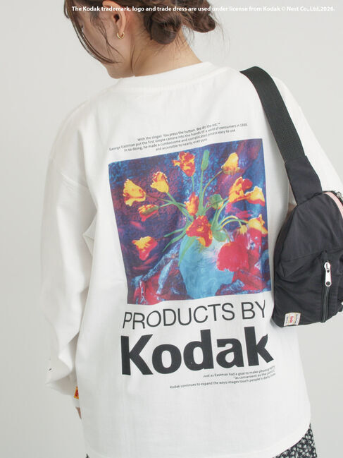 SM2「【KODAK】バックプリントロンT」|Tシャツ・カットソー|オフホワイト