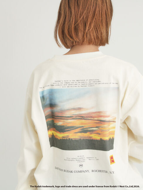 SM2「【KODAK】バックプリントロンT」|Tシャツ・カットソー|キナリ