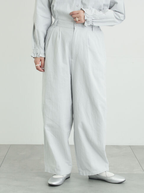 Samansa Mos2「綿麻コクーンパンツ」|その他|