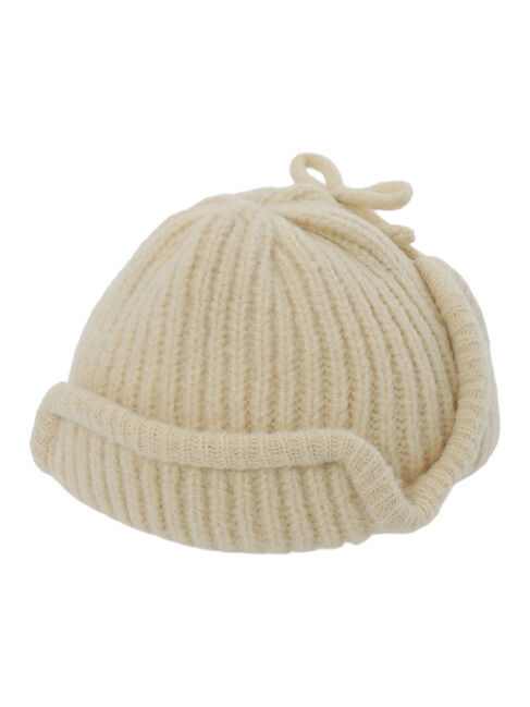 Samansa Mos2 Lagom「リブニットフライトキャップ」|その他|