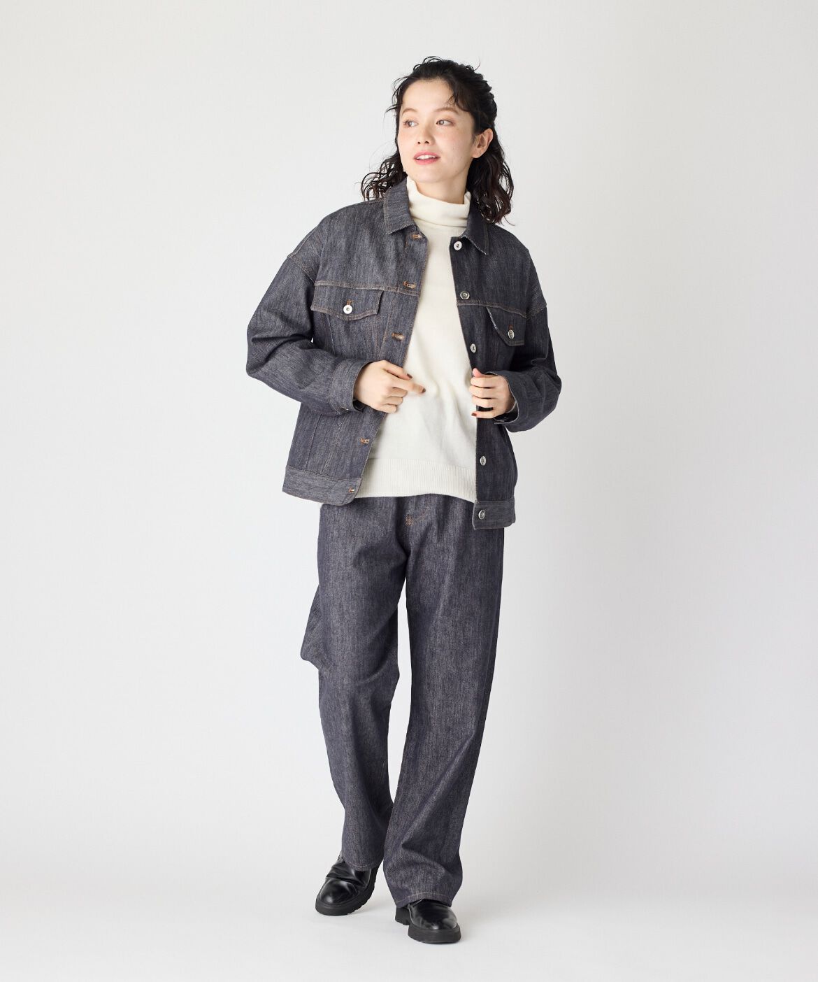 DAY by DAY it&rsquo;s international「ベーシックストレートデニムパンツ《SUVIN DENIM》」|デニム|