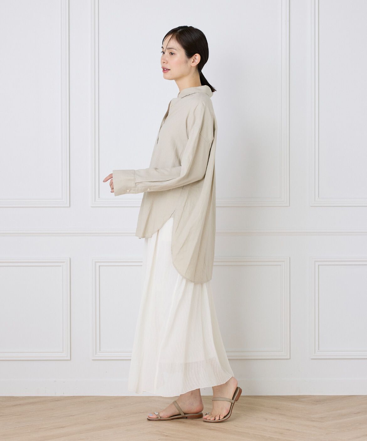 DAY by DAY it&rsquo;s international「シアー楊柳スカート」|スカート|