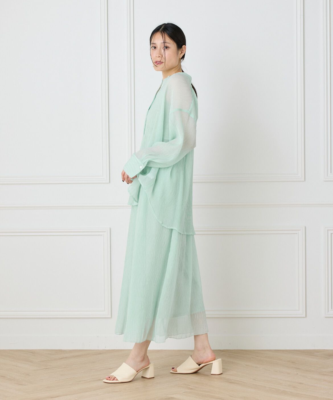 DAY by DAY it&rsquo;s international「シアー楊柳スカート」|スカート|