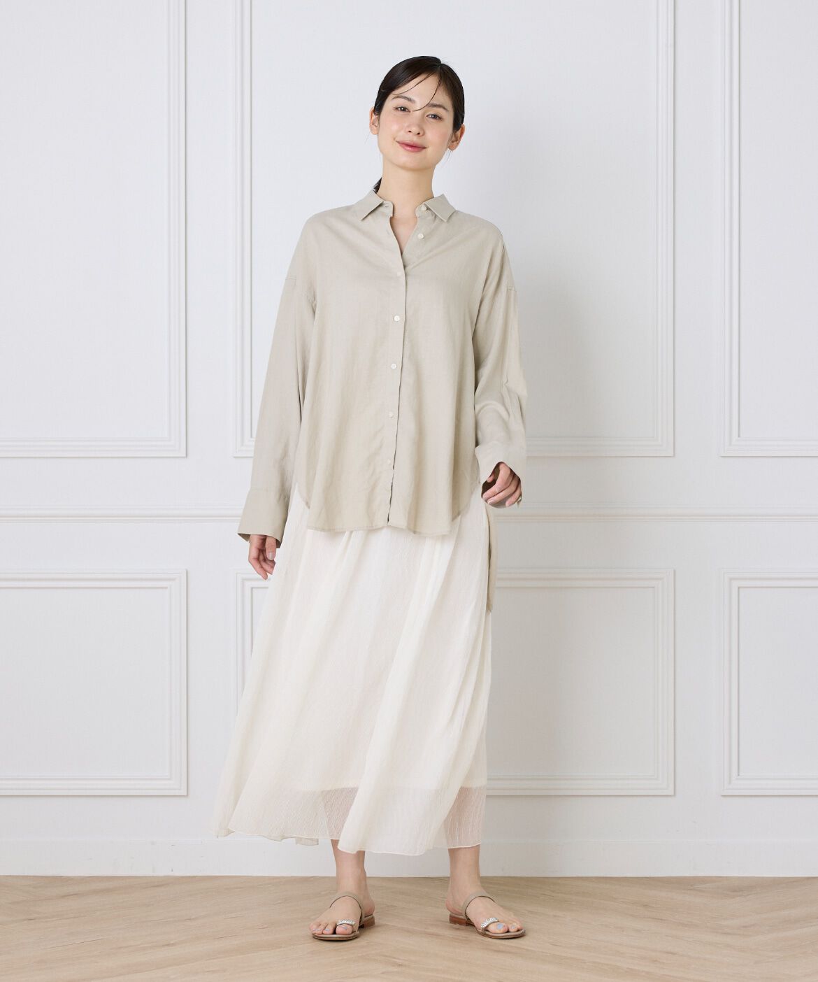 DAY by DAY it&rsquo;s international「シアー楊柳スカート」|スカート|