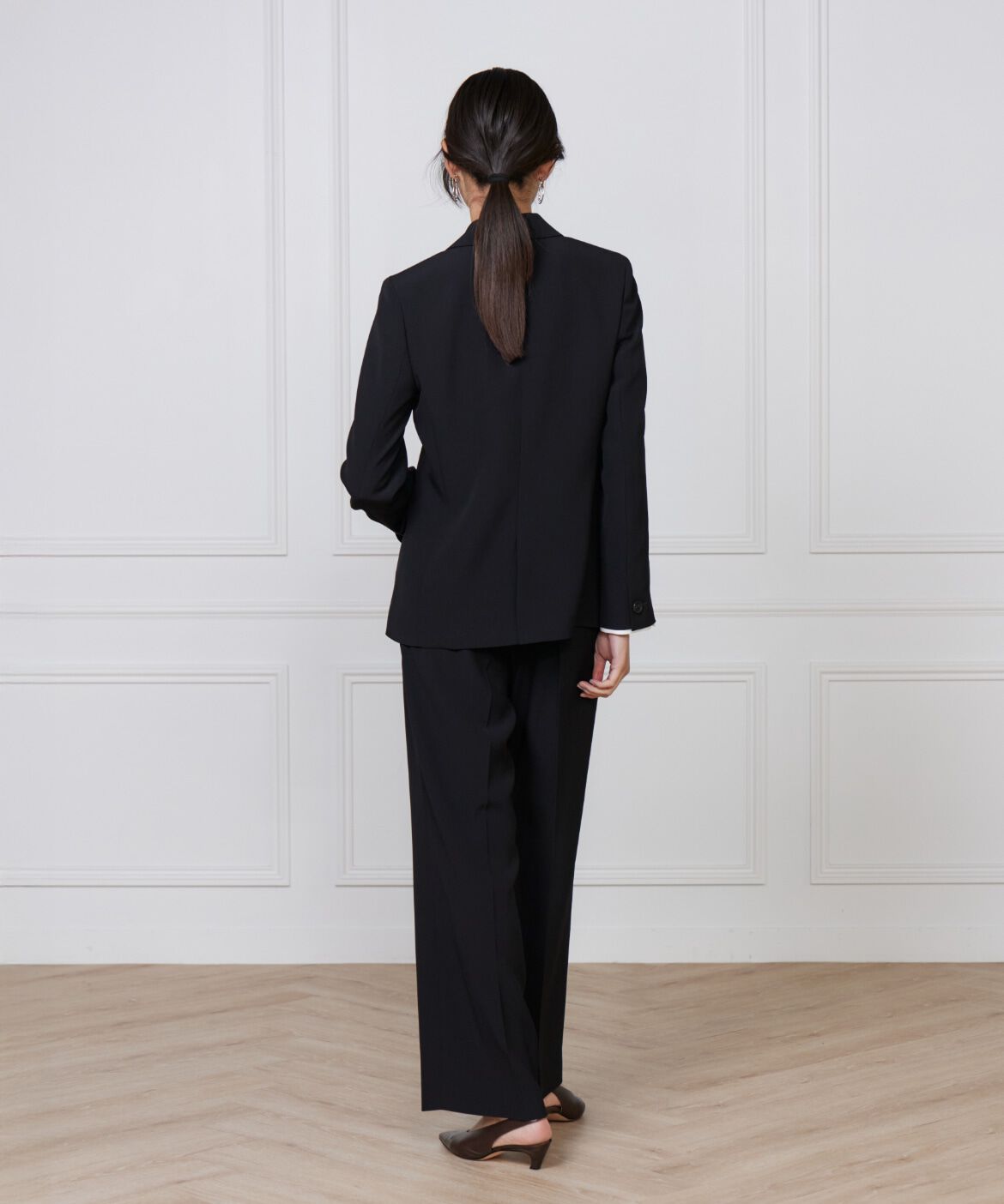 INED「《大きいサイズ》テーラードジャケット」|テーラードジャケット|