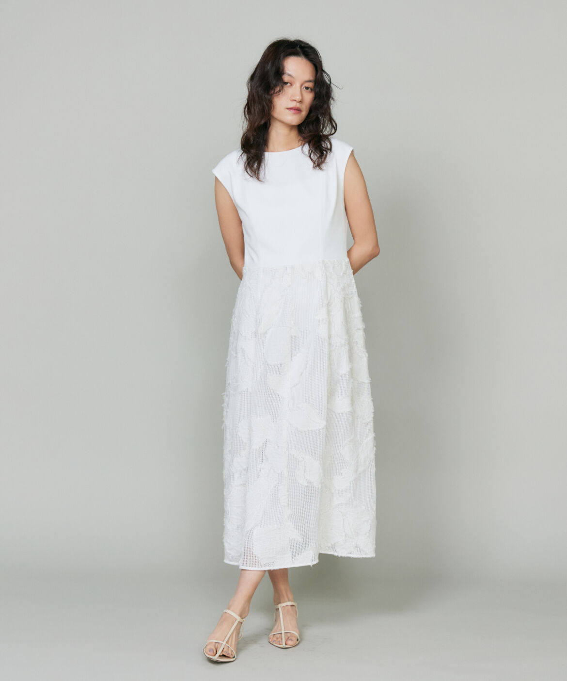 la veille by SUPERIOR CLOSET「異素材ワンピース」|ワンピース|