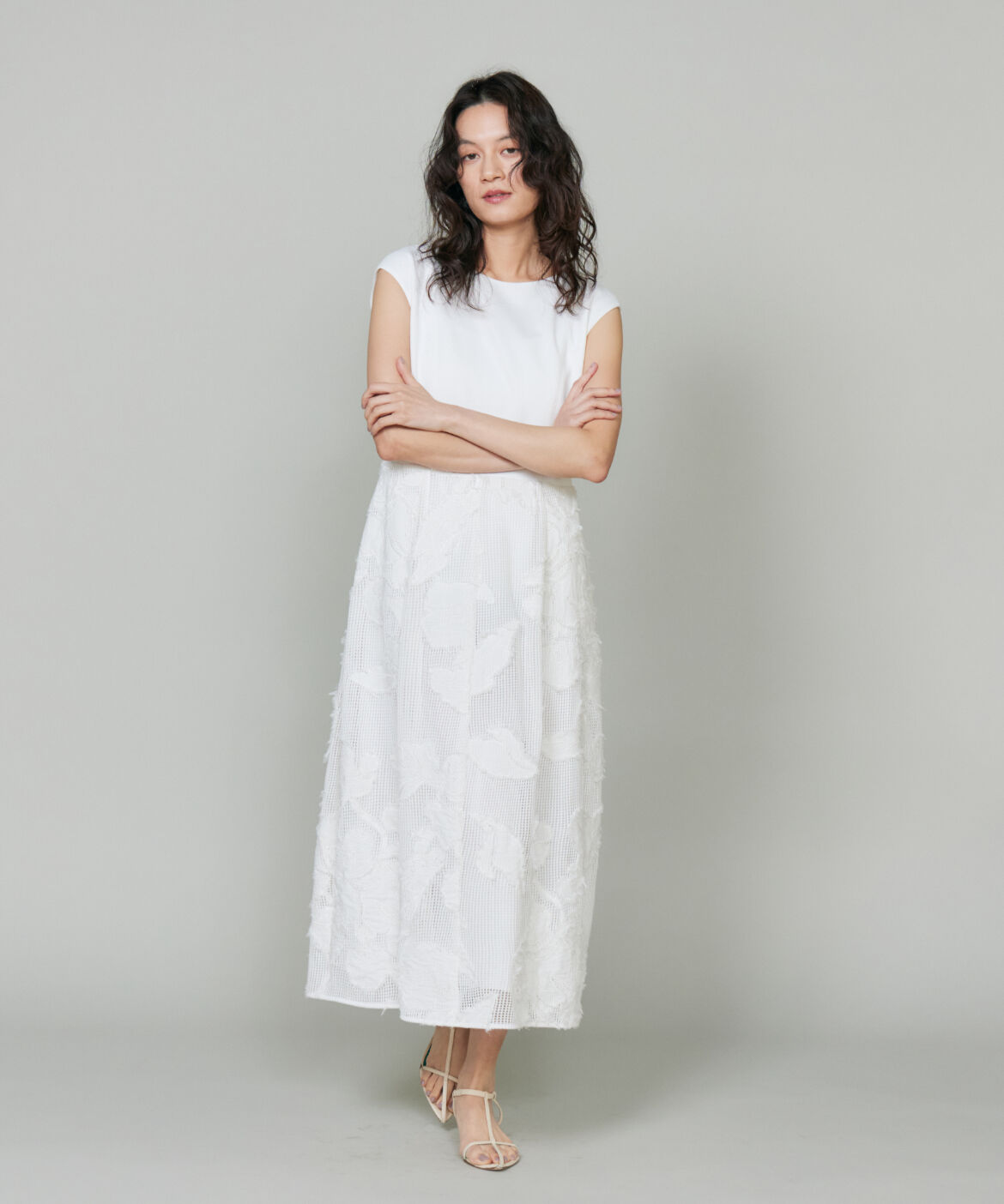 la veille by SUPERIOR CLOSET「異素材ワンピース」|ワンピース|