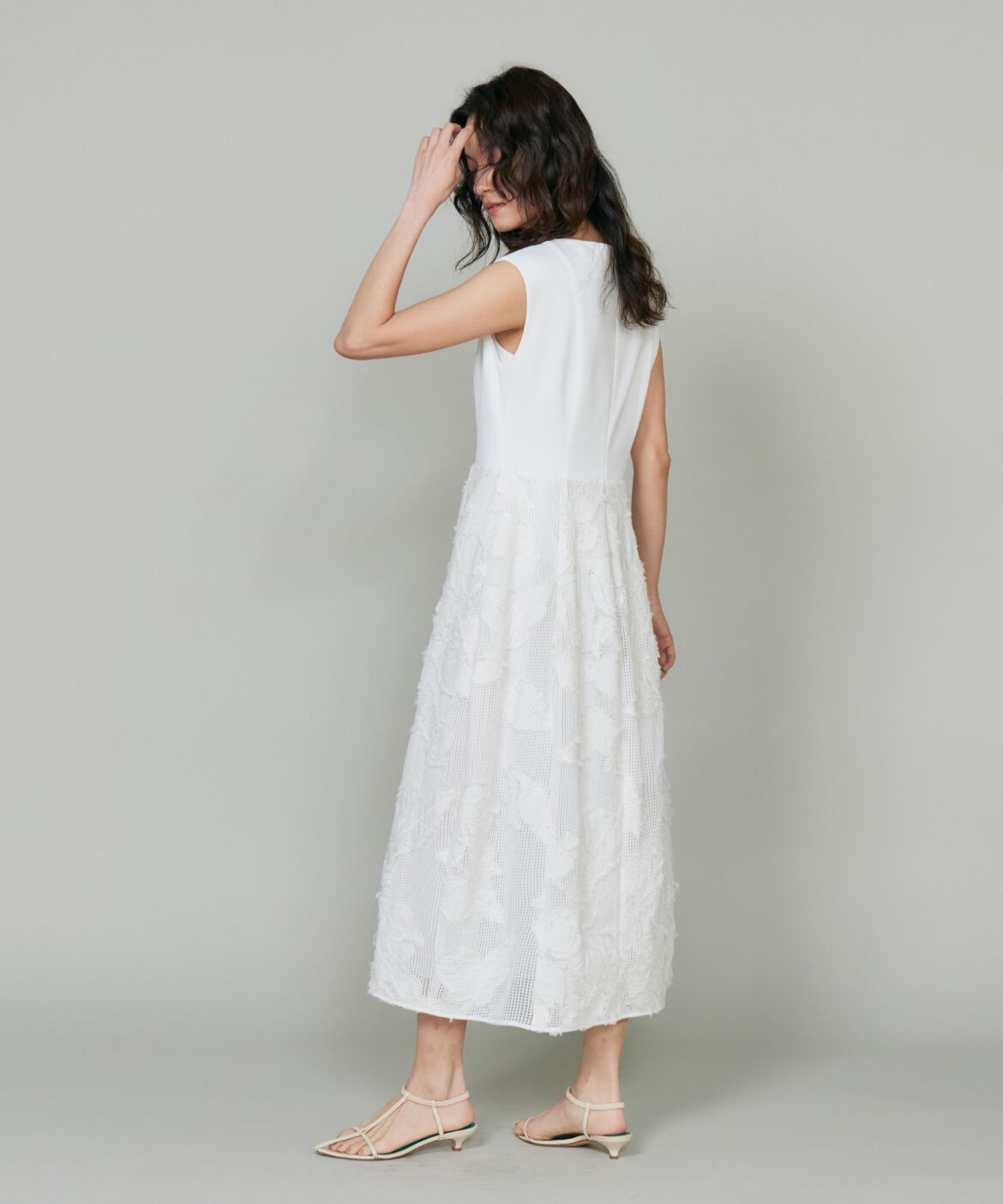 la veille by SUPERIOR CLOSET「異素材ワンピース」|ワンピース|