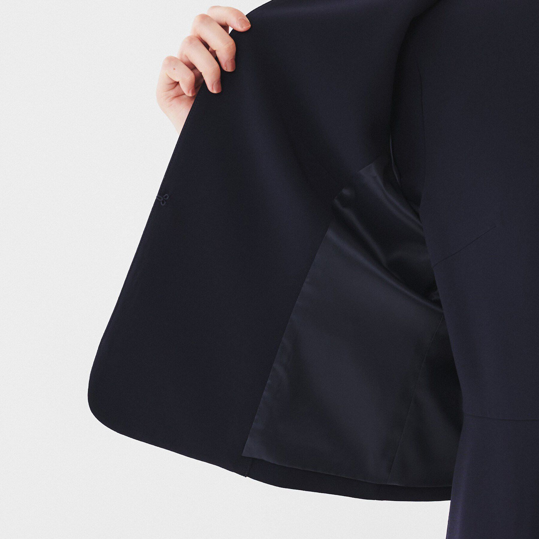 UNTITLED「【通勤スーツ】ノーカラージャケット」|ノーカラージャケット|