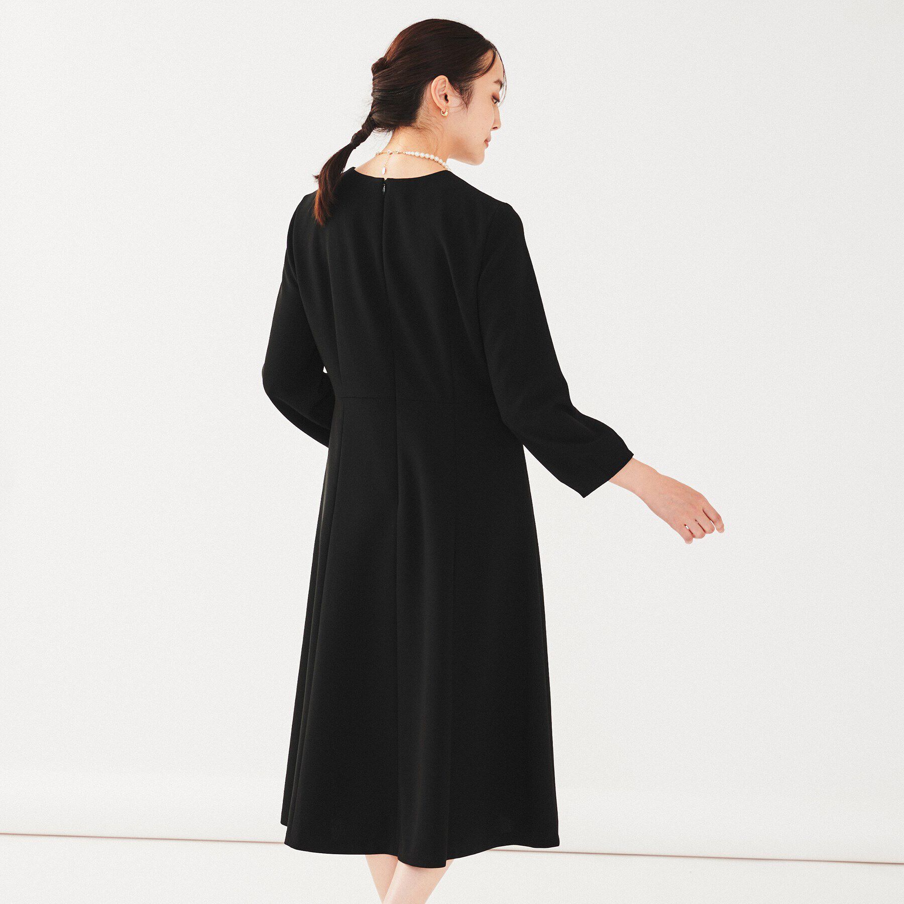 UNTITLED「【通勤】フレアワンピース」|ワンピース|