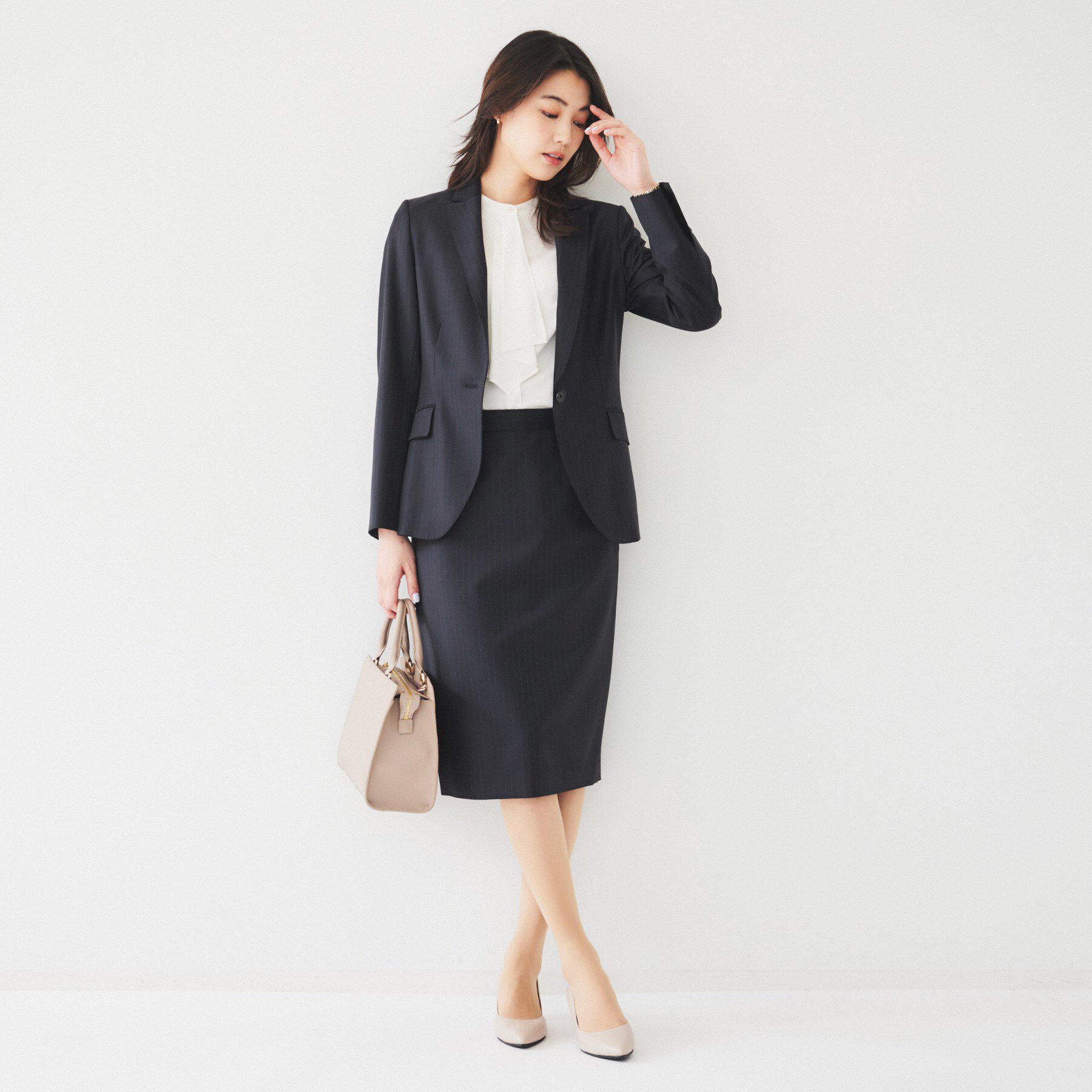 UNTITLED「【通勤スーツ】ウーステッド テーラードジャケット」|テーラードジャケット|