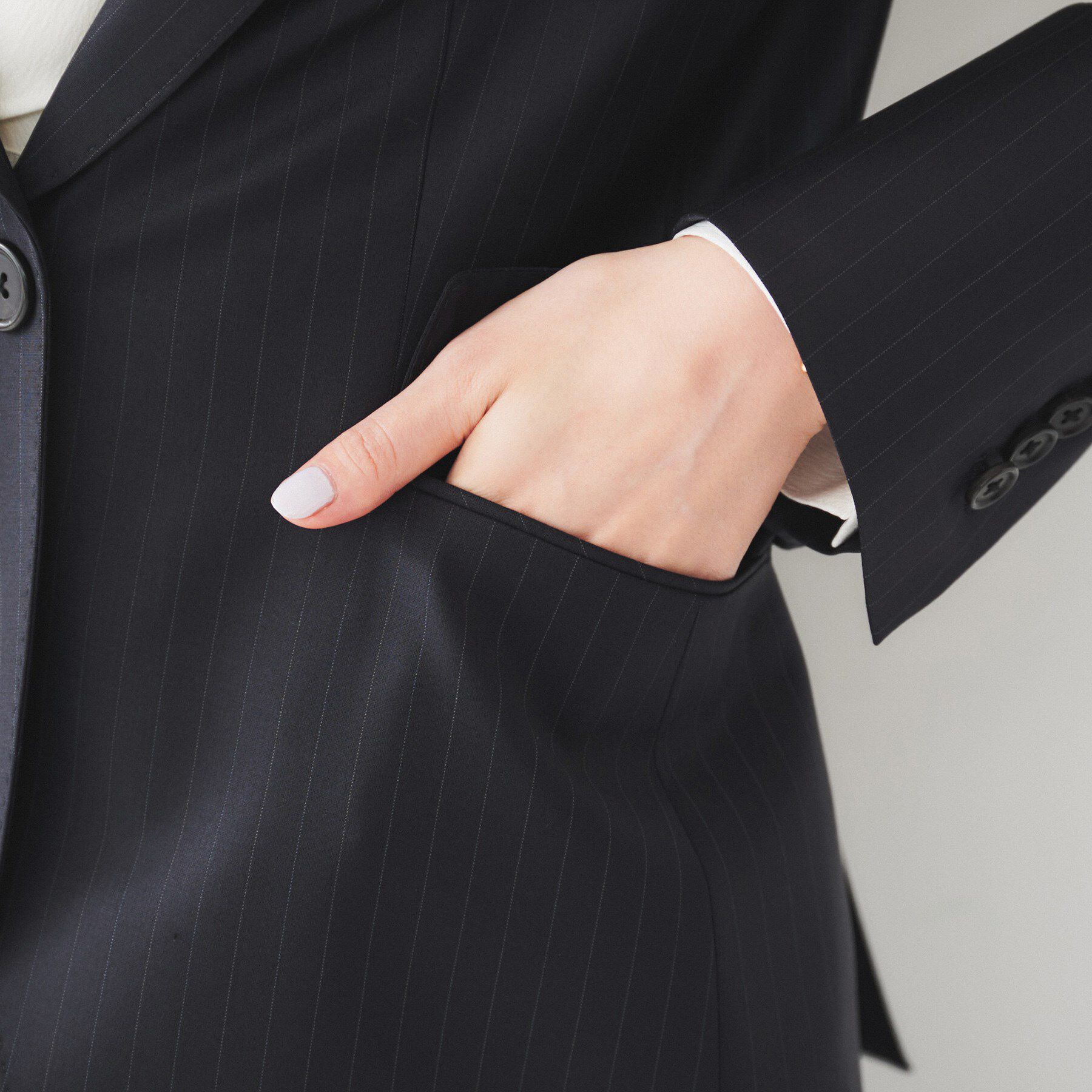 UNTITLED「【通勤スーツ】ウーステッド テーラードジャケット」|テーラードジャケット|