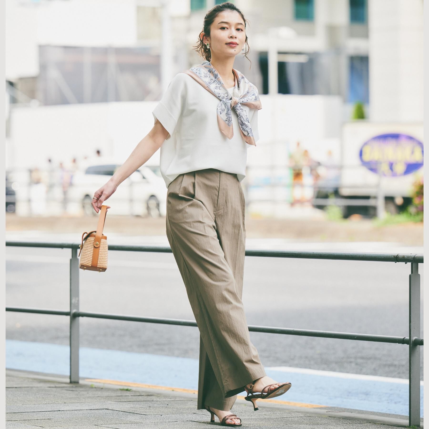 UNTITLED「【12色展開/体型カバー/2way】バウンドスリーブニット」|ニット・セーター|