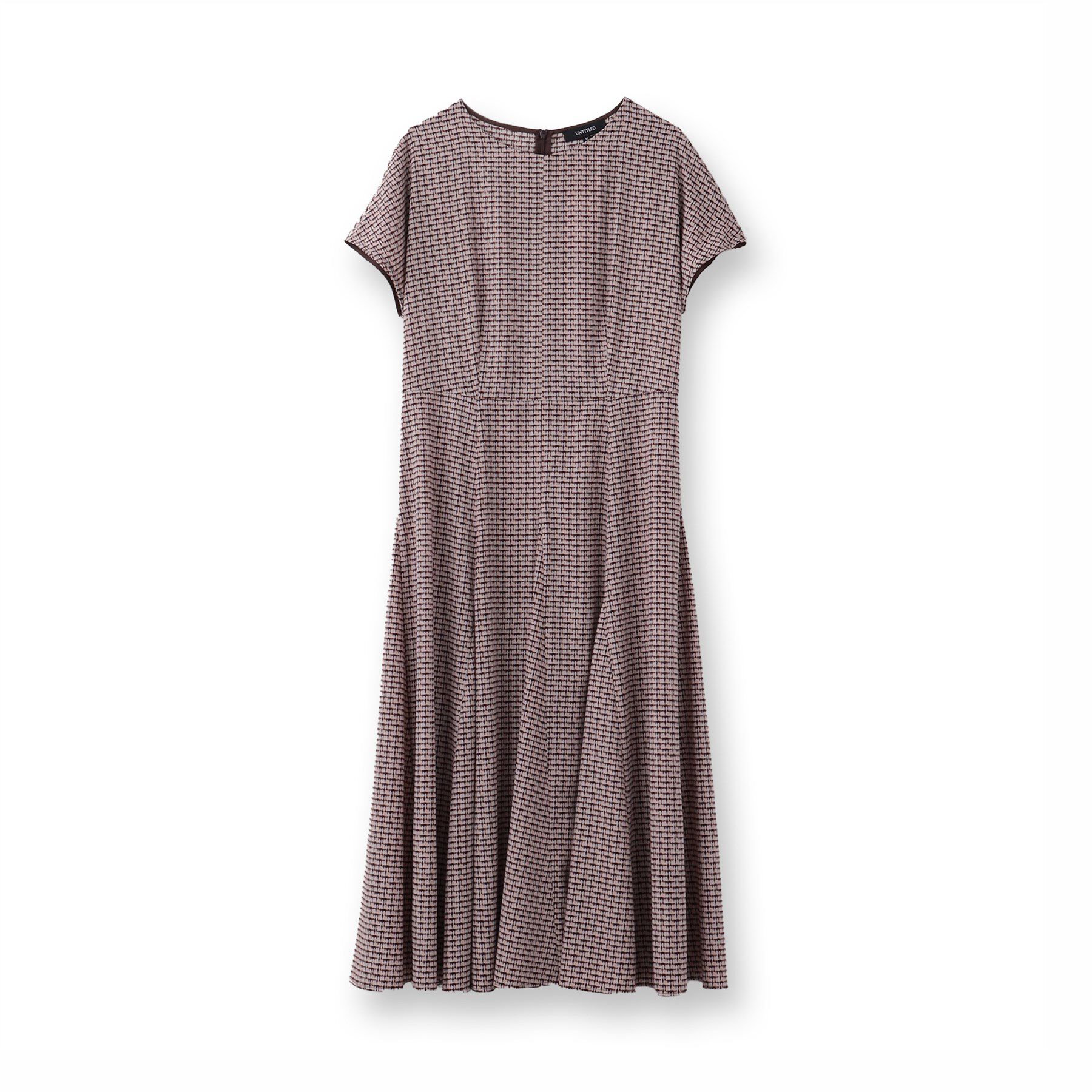 UNTITLED「【きれいめ/洗える/夏ワンピ】ジオメトリック柄ワンピース」|ワンピース|