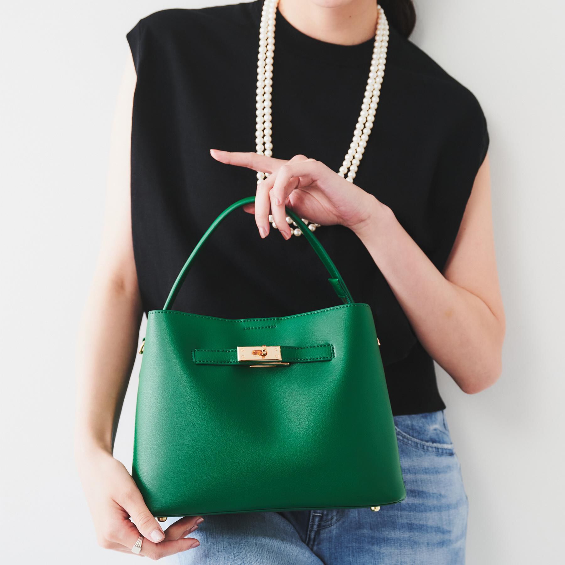 UNTITLED「【追加/新色】エアリーワンハンドルバッグ」|ハンドバッグ|