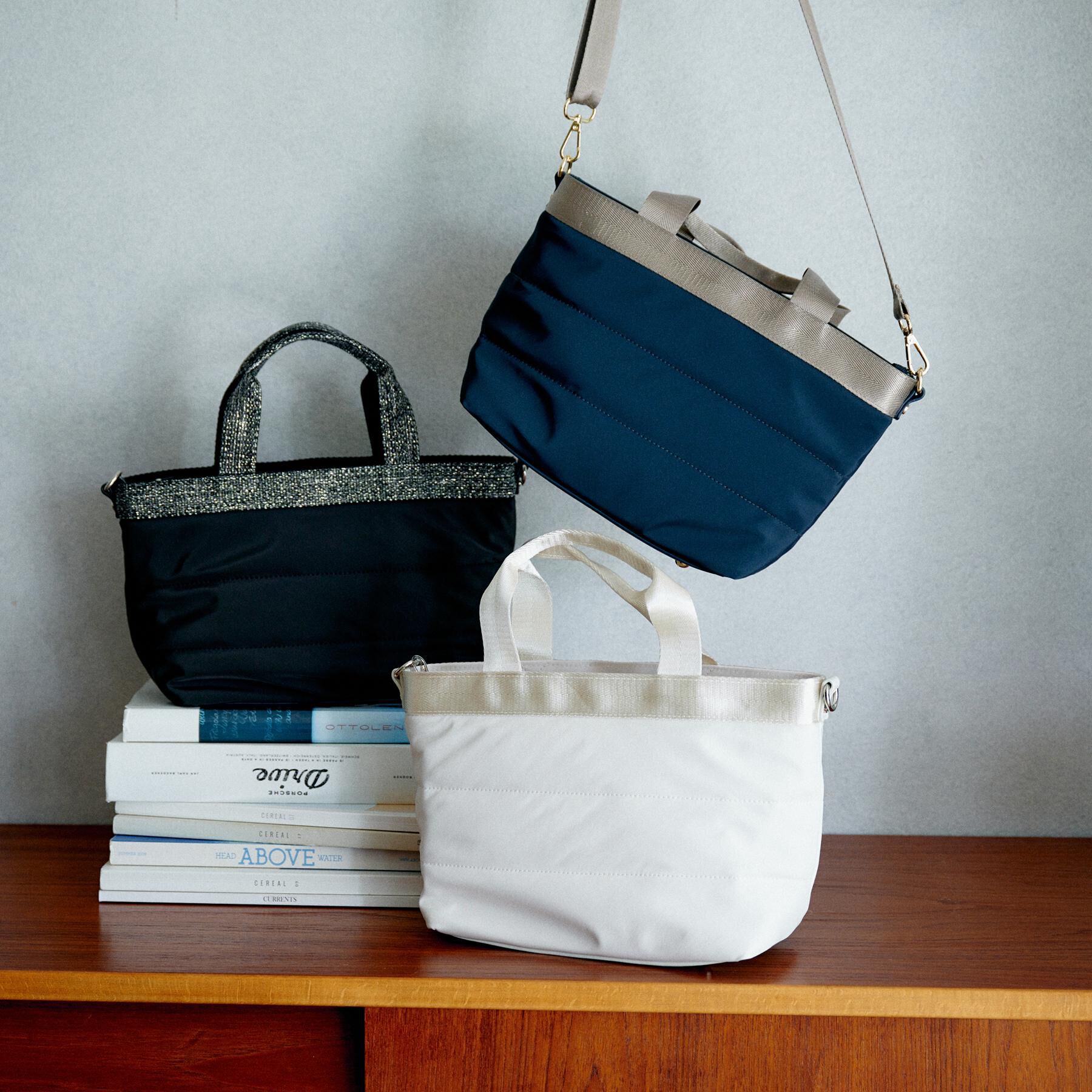 UNTITLED「2Wayパデットトート」|トートバッグ|