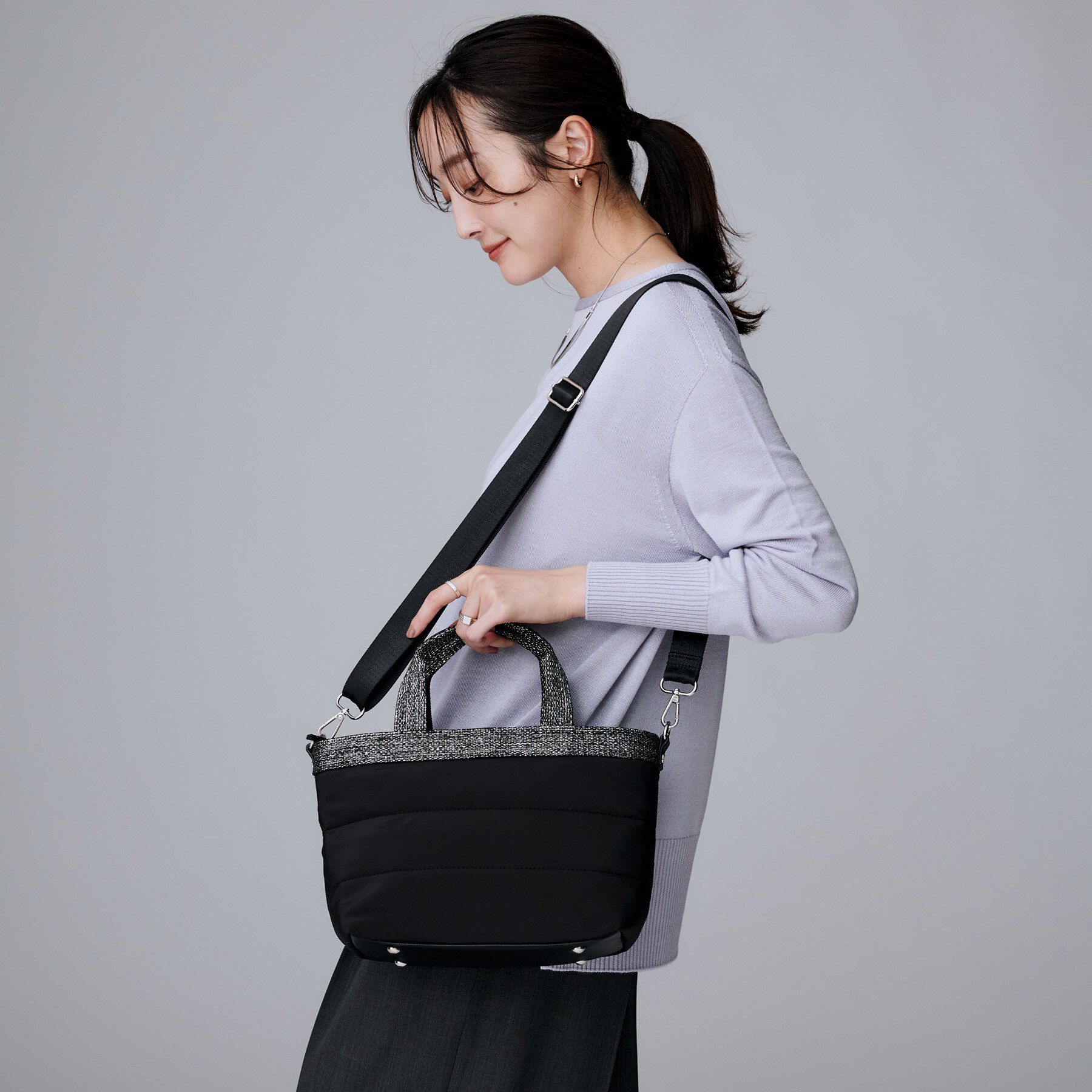 UNTITLED「2Wayパデットトート」|トートバッグ|