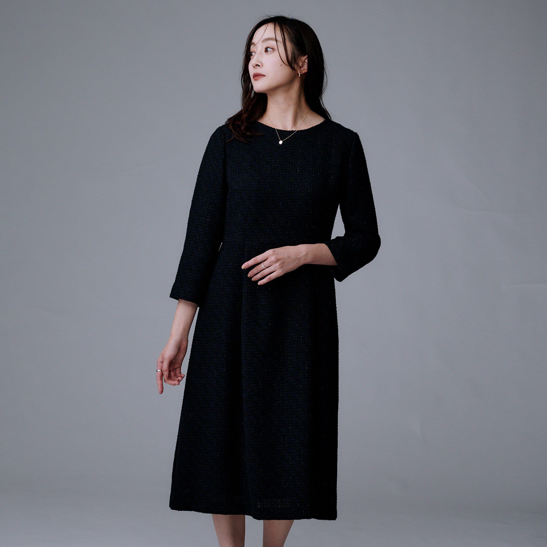 UNTITLED「【セットアップ可能/きれいめ】ツイードワンピース」|ワンピース|