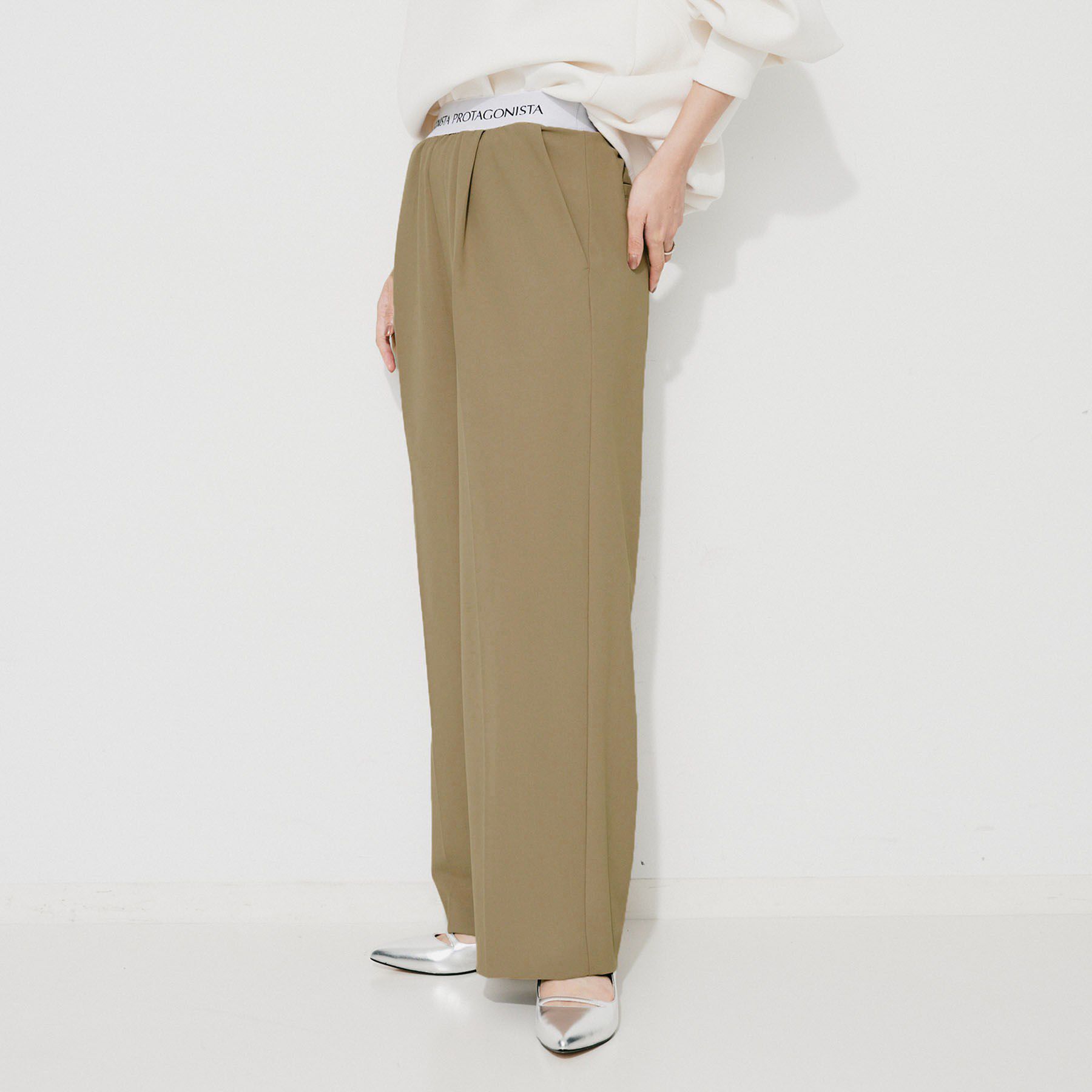 UNTITLED「【PROTAGPNISTA】QUICK DRY WAIST LOGO PANTS」|その他|