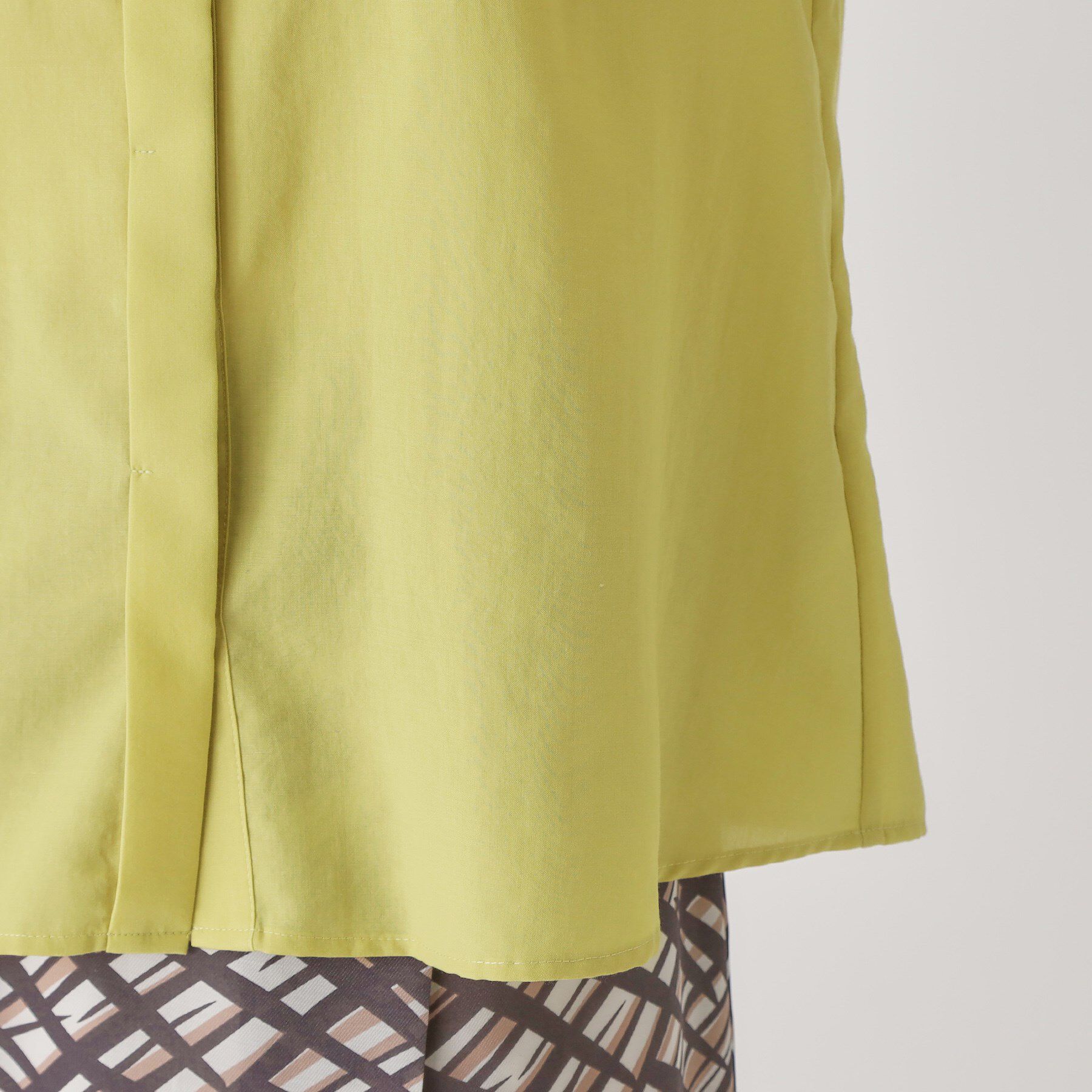 COUP DE CHANCE「【手洗い可】タックデザインブラウス」|シャツ・ブラウス|