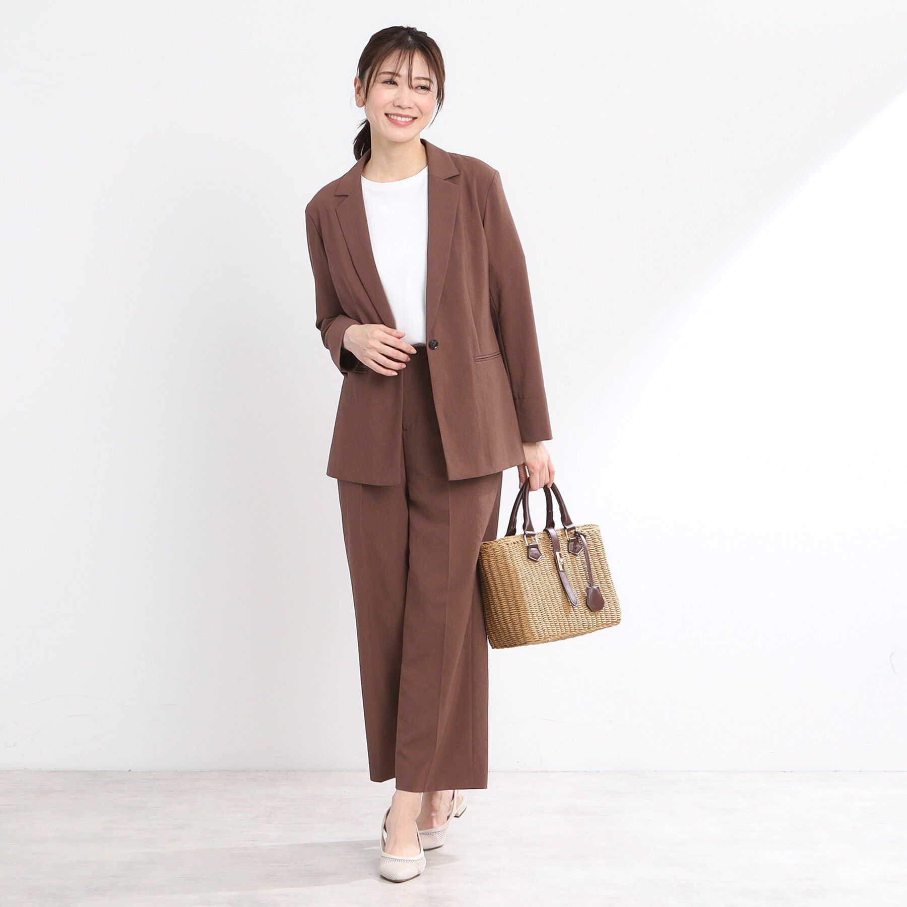 Reflect「【マシンウォッシュ可／セットアップ可／通勤におすすめ】ドライタッチジャケット」|テーラードジャケット|