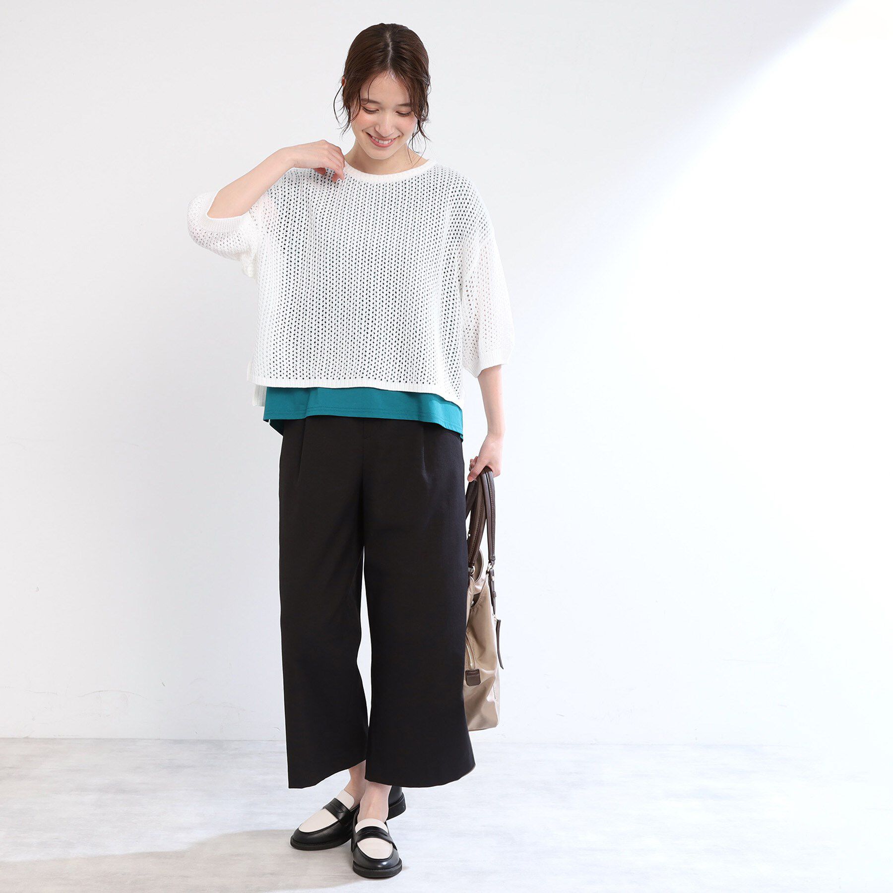 Reflect「【手洗い可】レーシーニット」|ニット・セーター|