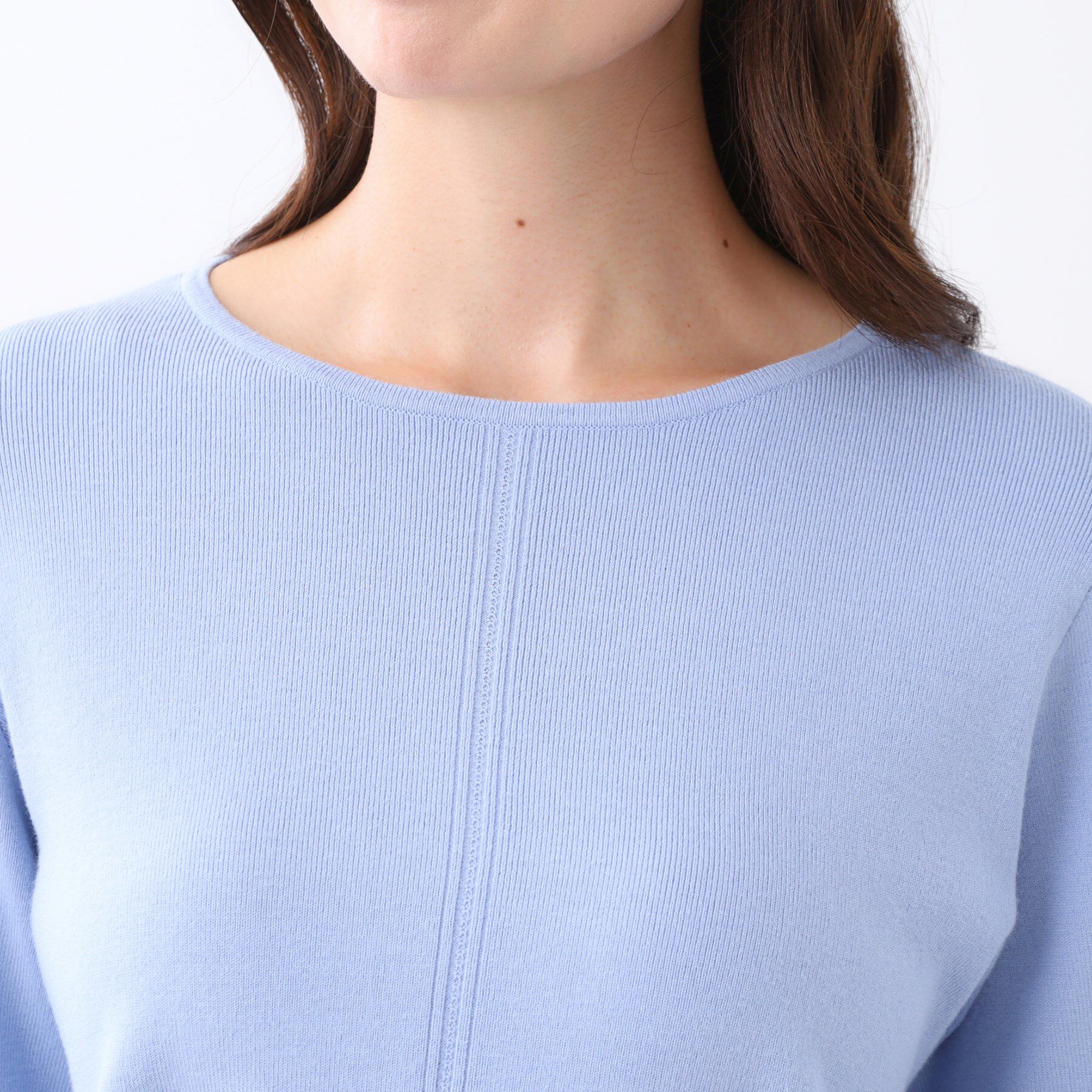 Reflect「【選べる6色／長く着られる◎】ボートネックニット」|ニット・セーター|