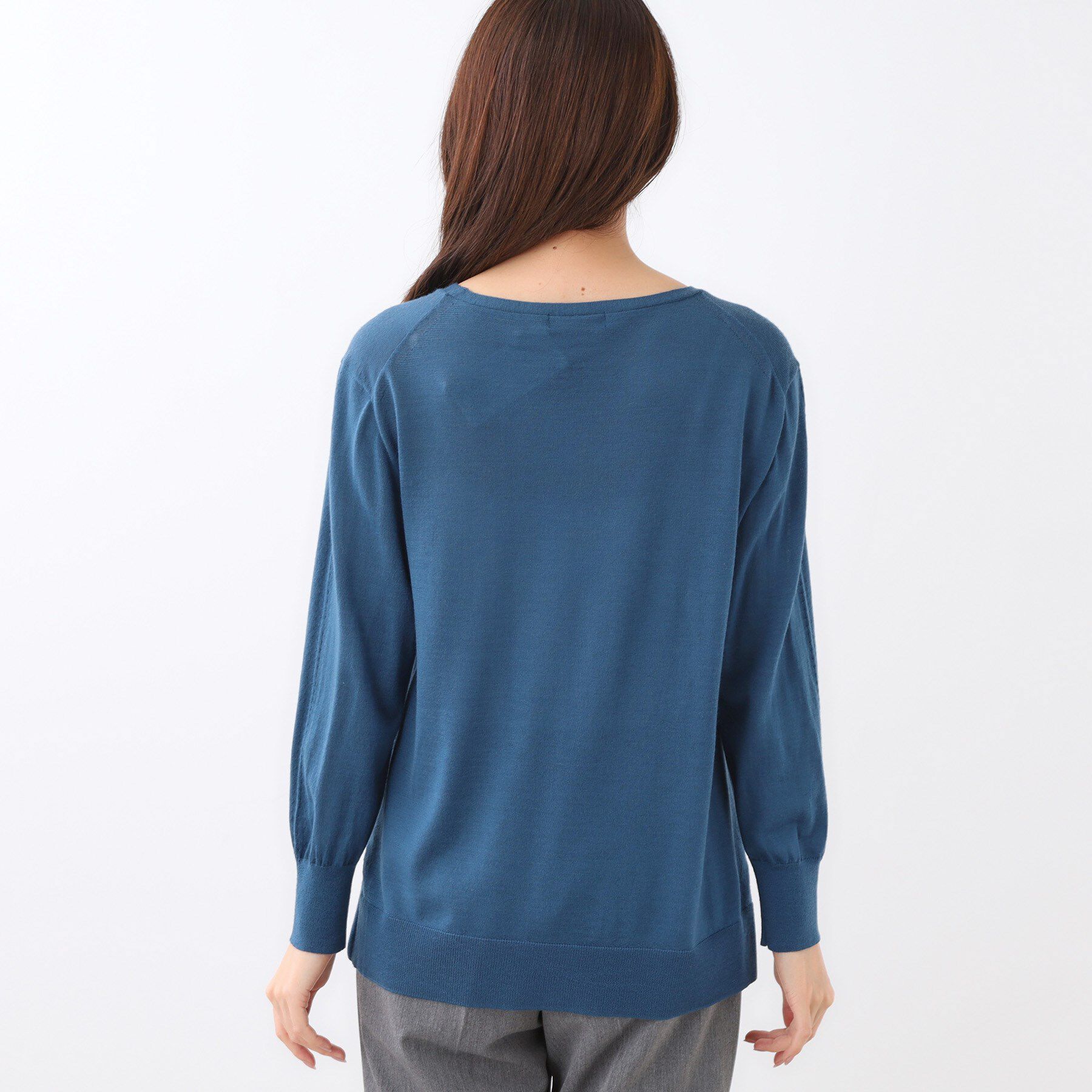 Reflect「【ちくちくしない／アンサンブル可／通勤におすすめ◎】オフボディニット」|ニット・セーター|