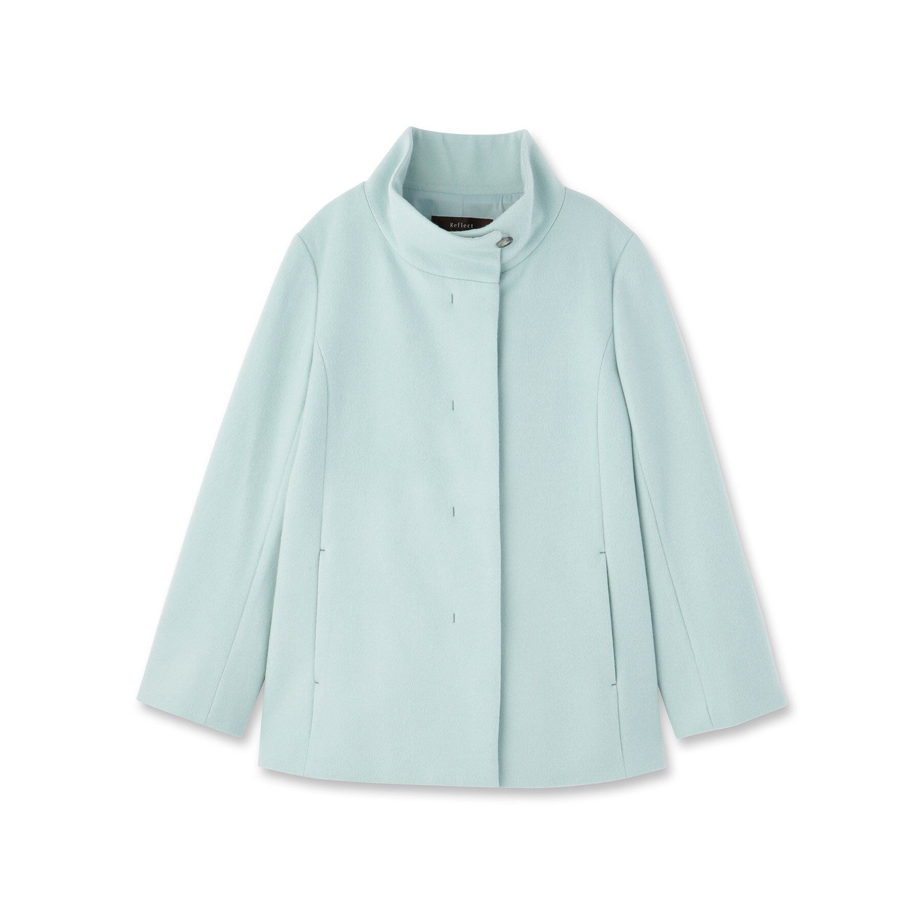 Reflect「【衿が顔に当たらない◎】スタンドネックミドルコート」|その他|