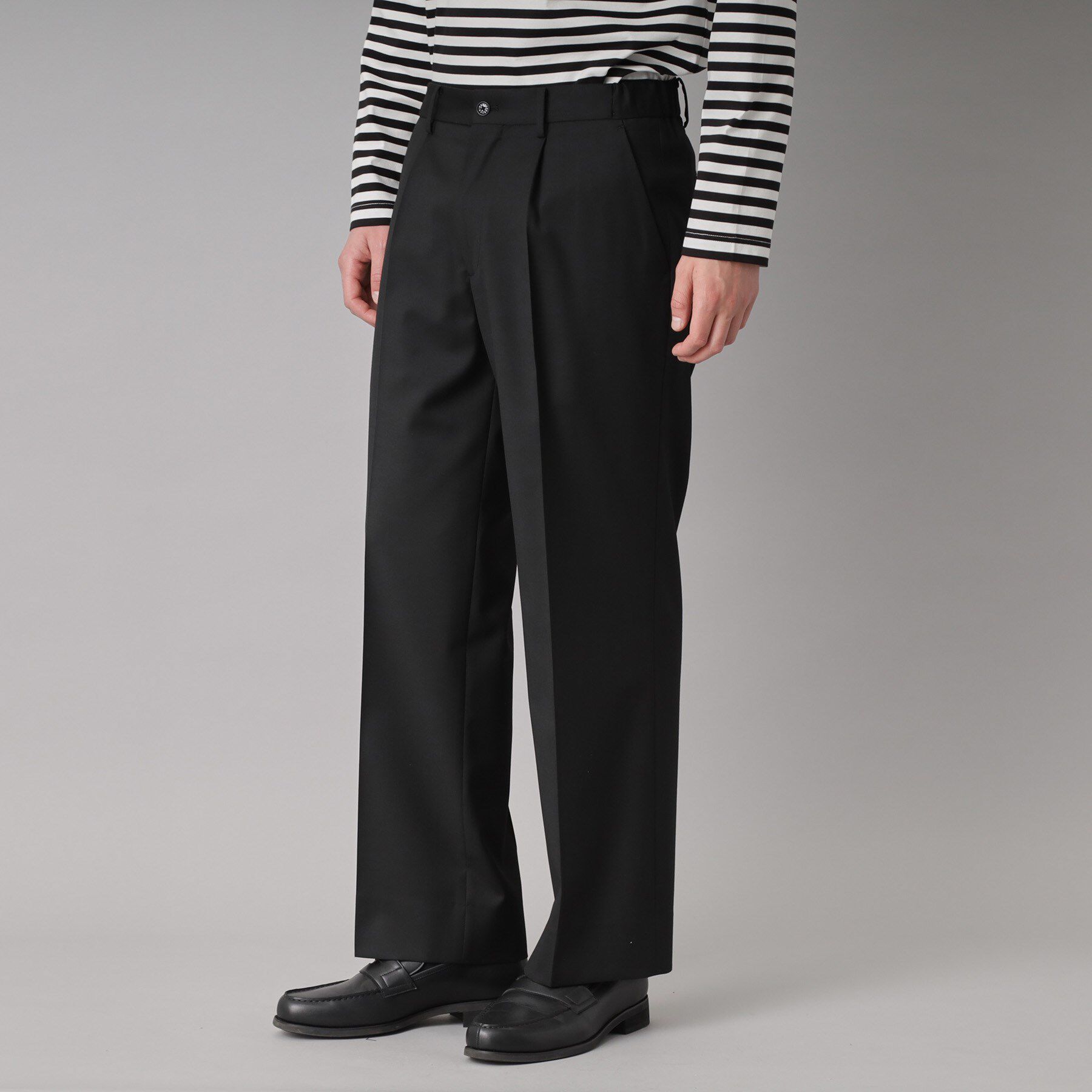 DRESSTERIOR「ウールブレンド イージーワイドパンツ」|その他|