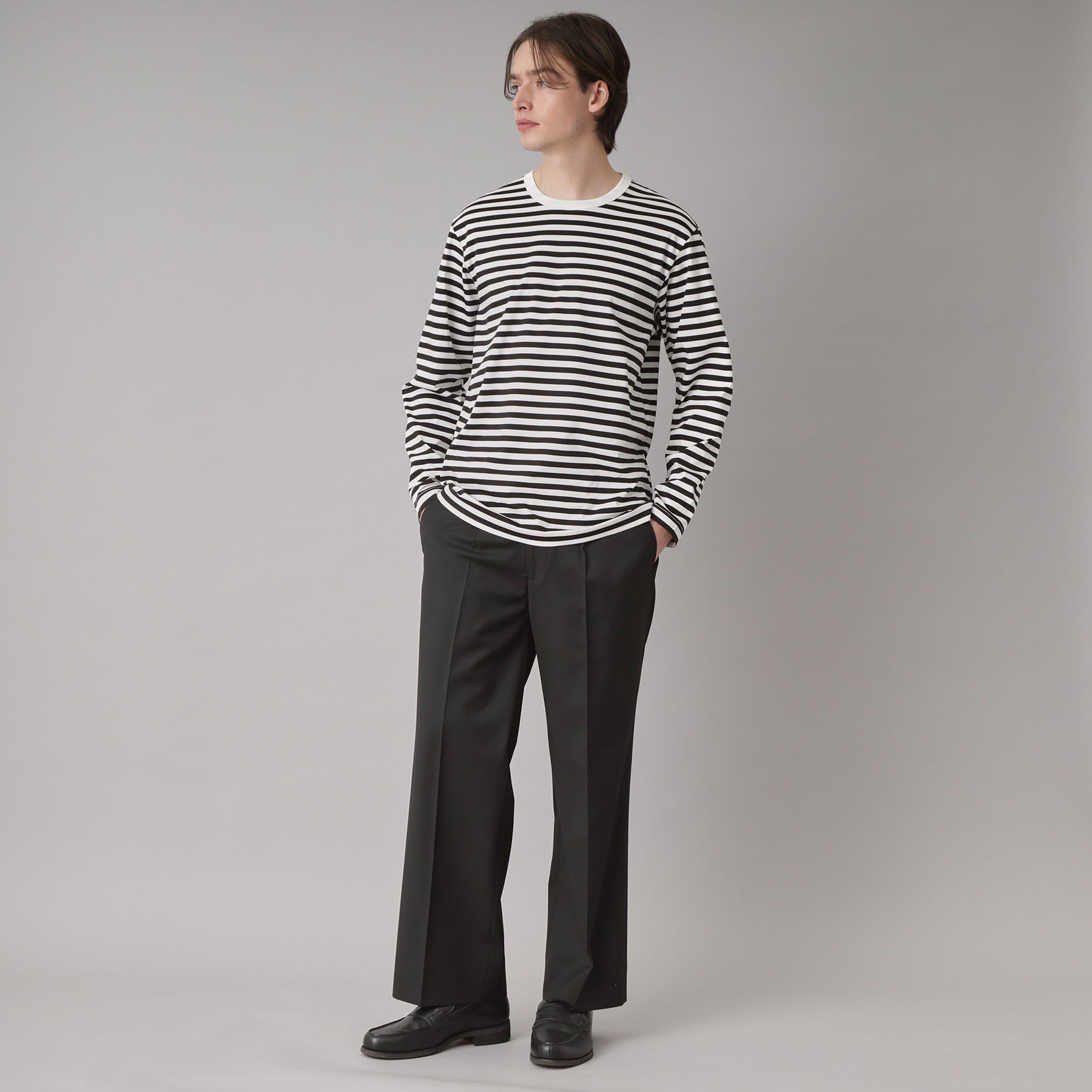 DRESSTERIOR「ウールブレンド イージーワイドパンツ」|その他|