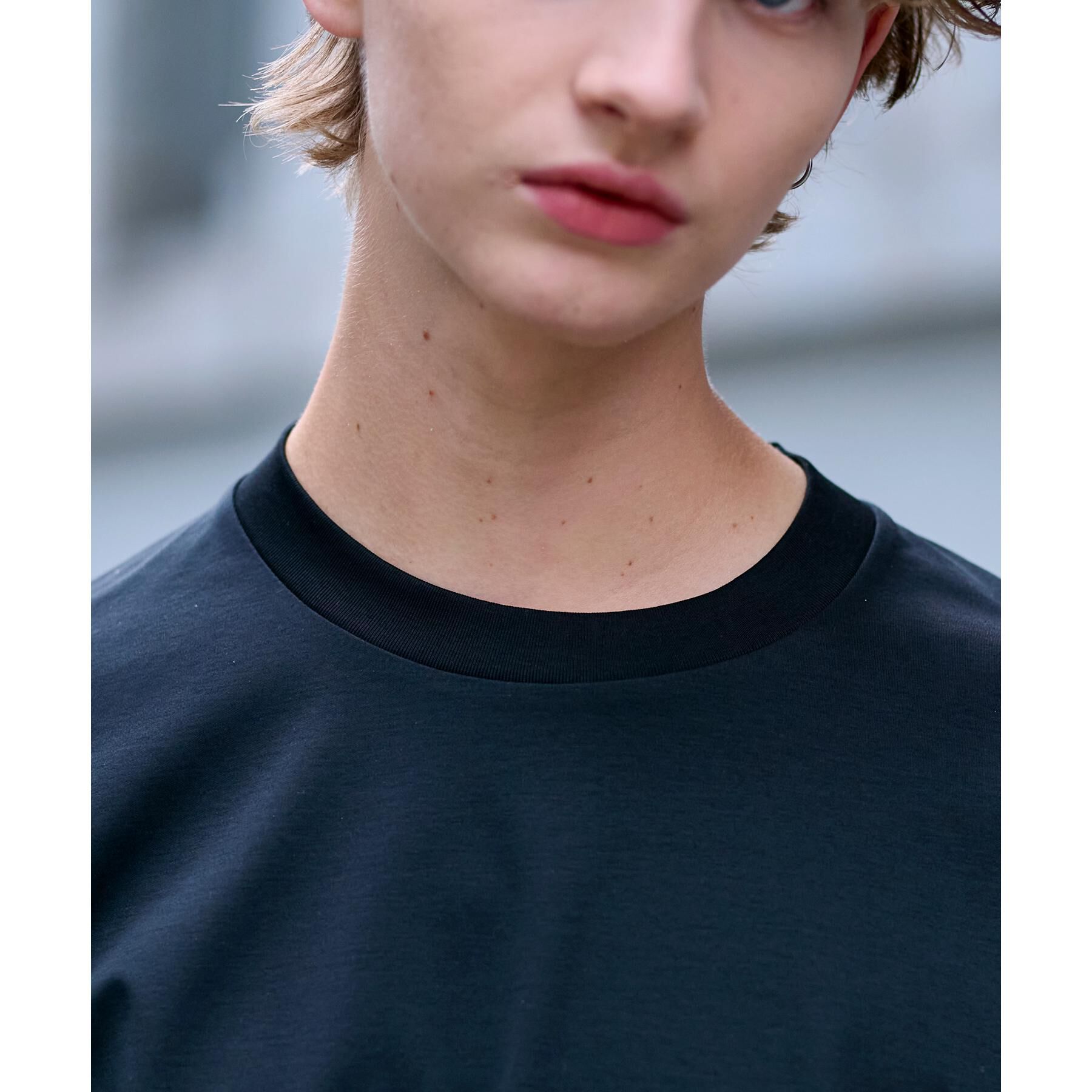 DRESSTERIOR「【接触冷感/抗菌防臭/消臭】ICE CLEAR COTTON クルーネックロンT」|Tシャツ・カットソー|