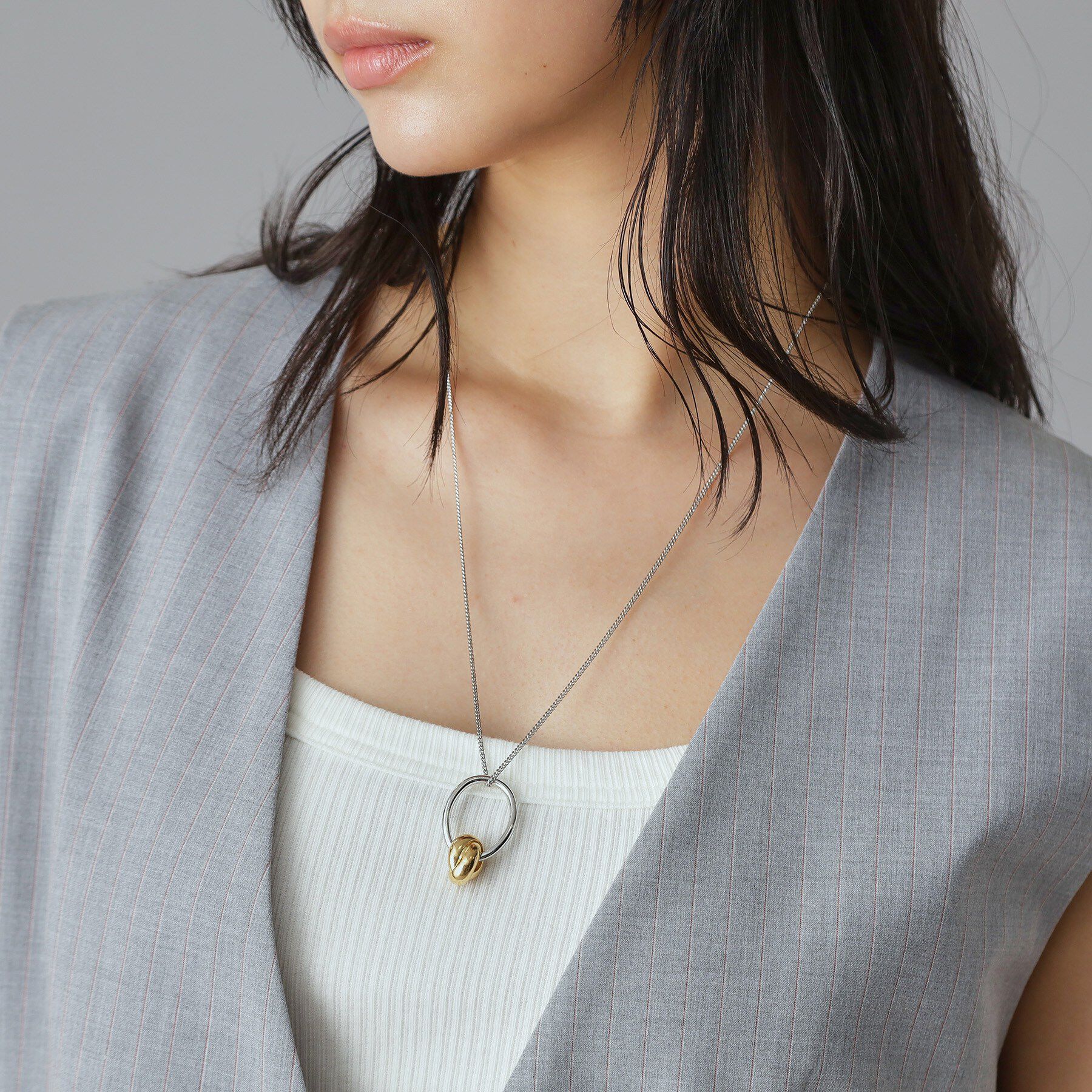 DRESSTERIOR「2WAYグラスコードネックレス」|ネックレス|