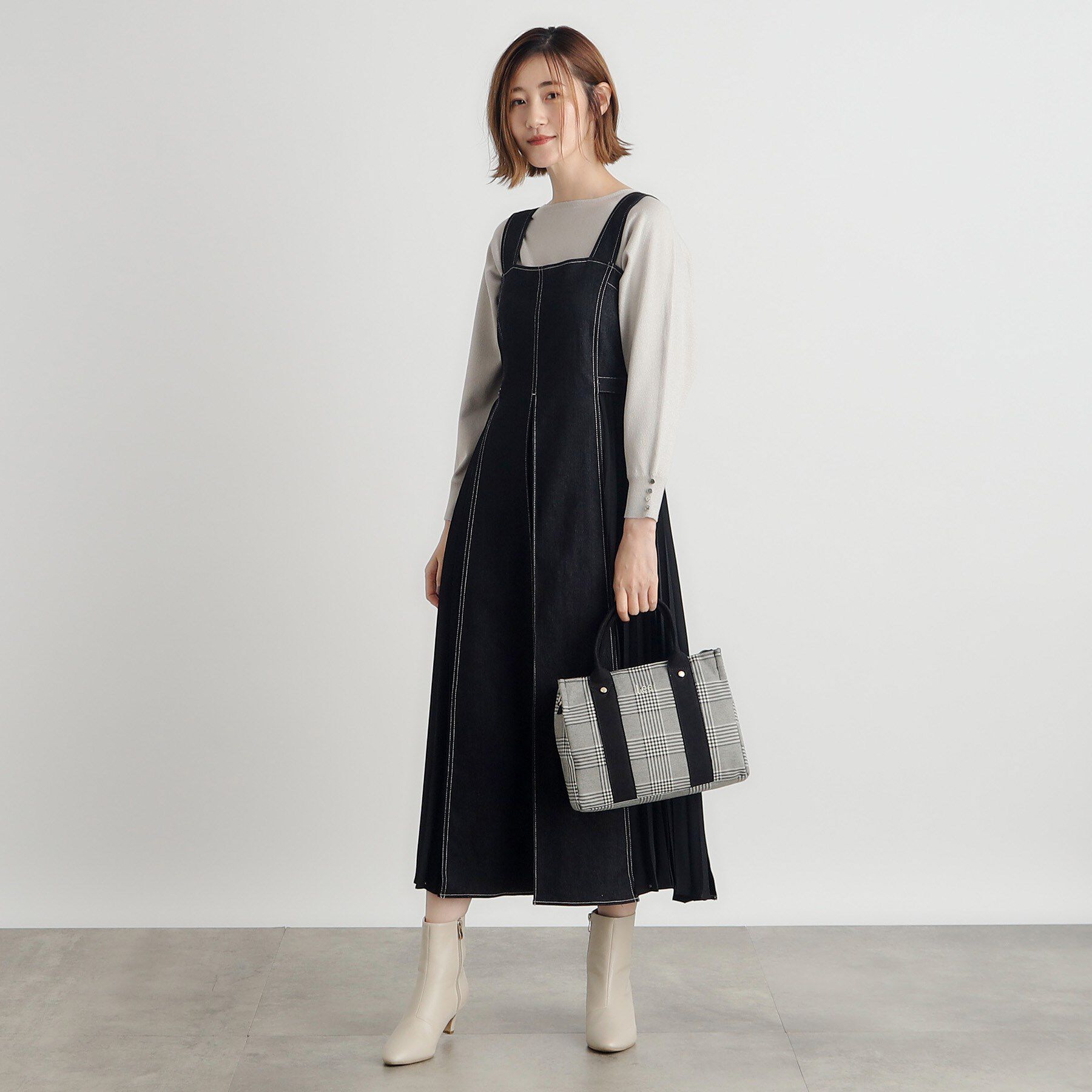 grove「【Lee別注】スクエアキャンバストート」|トートバッグ|